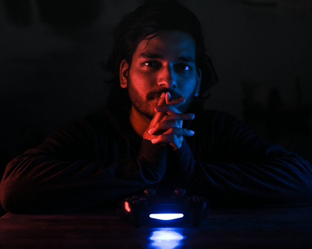 Portrait of a professional film editor