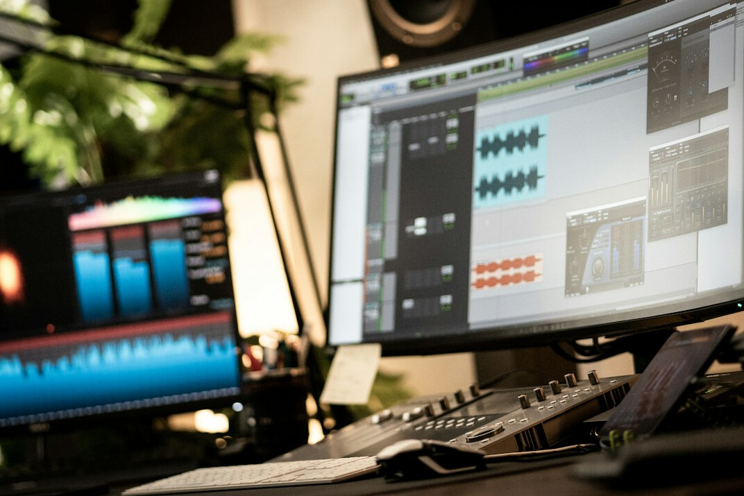 video editing software on computer